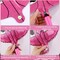 8pcs Cowgirl Foil Balloons, Pink Cowgirl Hat Boot Horse Latex Balloons Western Themed Party Balloons Rodeo Bandana Balloons for Cowgirl Wild West Birthday Party Decorations Supplies